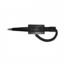 Financier Ball Point Pen with Coil Cord & Stick on Base
