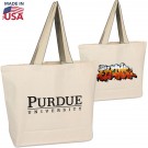 100% USA-Made Extra Large Canvas Tote Bags (17