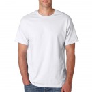 Hanes Full Color White Heavyweight Tee