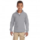 Youth NuBlend® Quarter-Zip Cadet Collar Sweatshirt