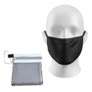 Mesh Bag with Carabiner & 3 Ply Mask