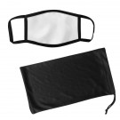 Dye Sublimated 3-Layer Mask & Mask Pouch With Antimicrobi...