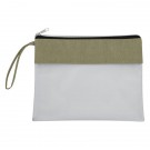HEATHERED FROST WRISTLET POUCH