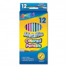 12 Pack Metallic Colored Pencils