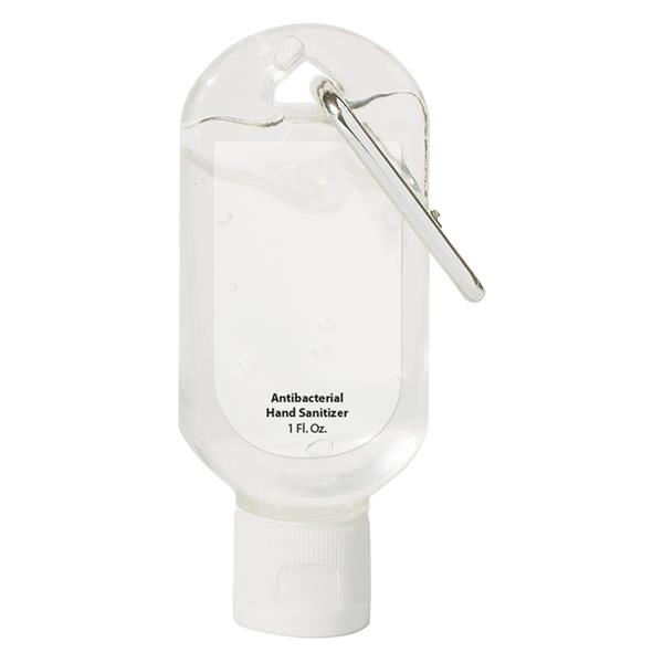 1 Oz. Hand Sanitizer With Carabiner