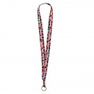 Full Color Imprint Smooth Dye Sublimation Lanyard - 1/2