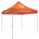 10' Deluxe Tent Kit (Full-Color Imprint, 3 Locations)